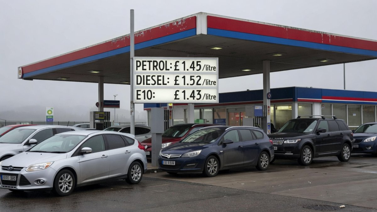 UK petrol prices and cost of living impact