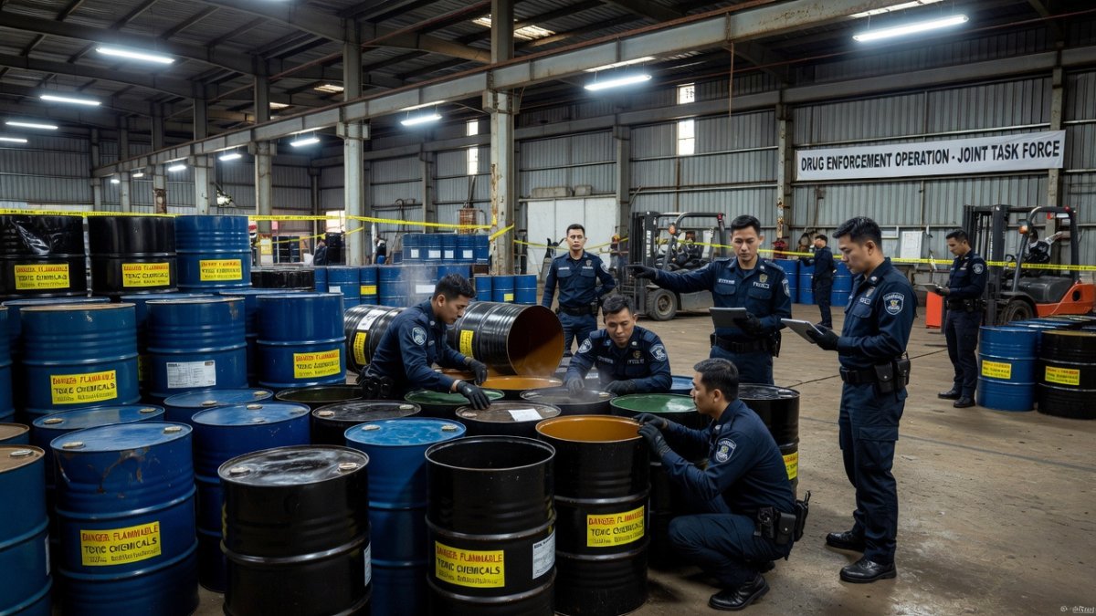 South Korea's NIS Conducts Historic Joint Raid on Bangkok Drug Warehouses
