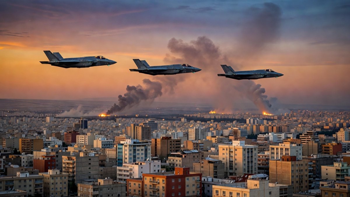 F-35 fighter jets during the Iran conflict