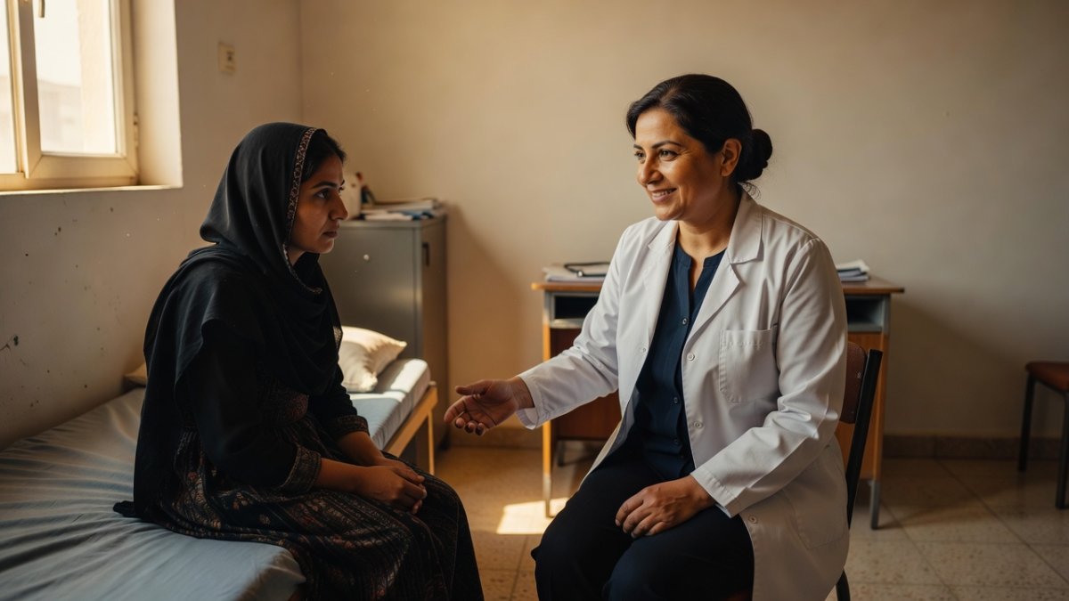 Dr. Nagham Nawzat Aids Yazidi ISIS Survivors in Duhok