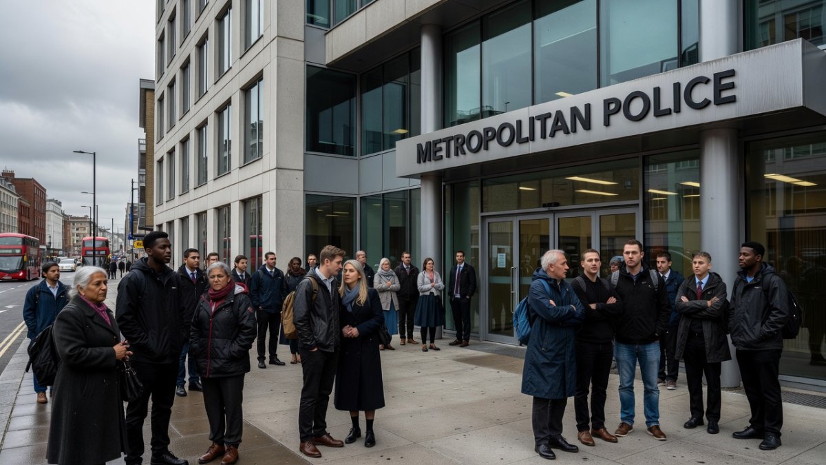 New Scotland Yard, headquarters of the Metropolitan Police in London