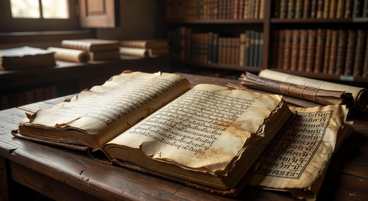 Historic Thai manuscripts and early printed texts from Chulalongkorn University collection