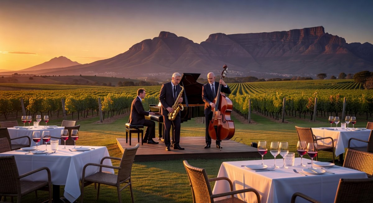 Montreux Jazz Festival Franschhoek event in Cape Winelands