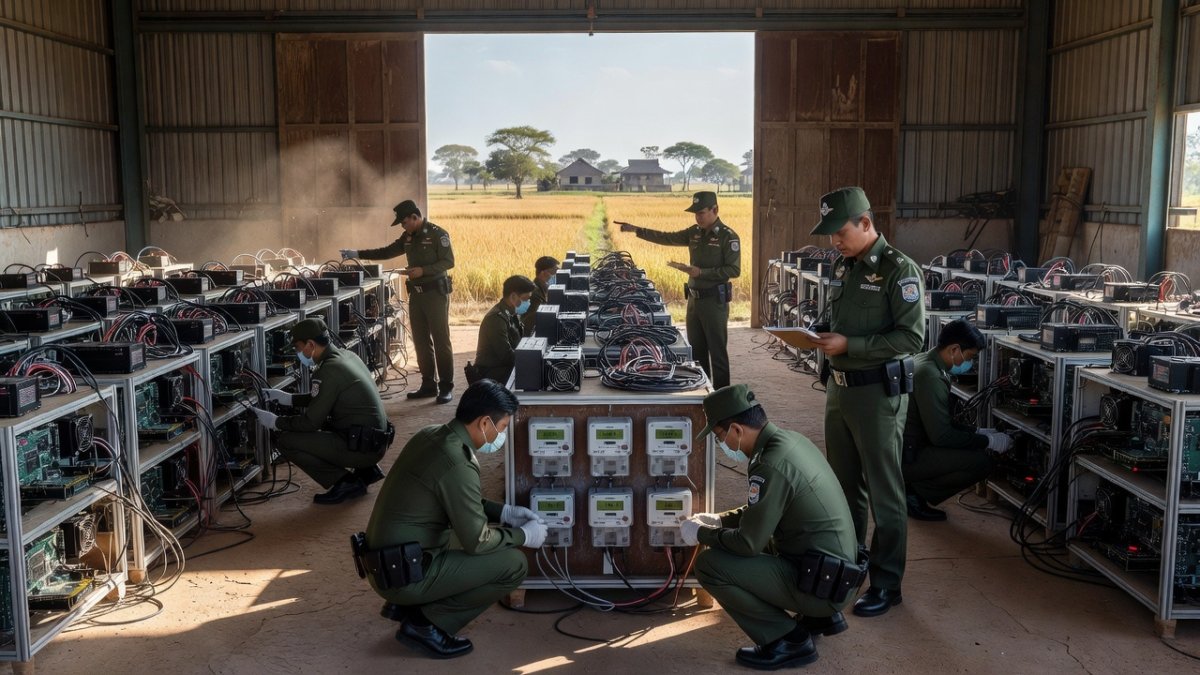 315 Crypto Mining Machines Seized in Isaan as Thailand Cracks Down on Electricity Theft