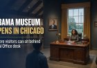 Obama Museum Opens in Chicago: Sit Behind the Real Oval Office Desk