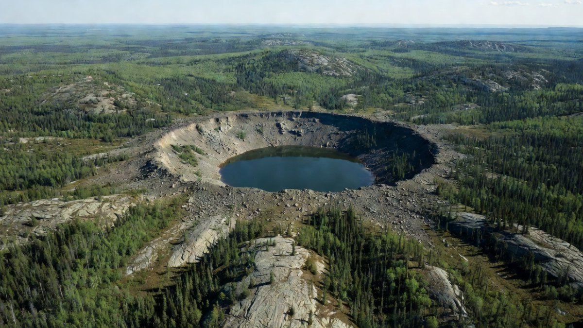 Uhaachatik Crater Discovery: 390-Million-Year-Old Impact Site Found on Google Maps