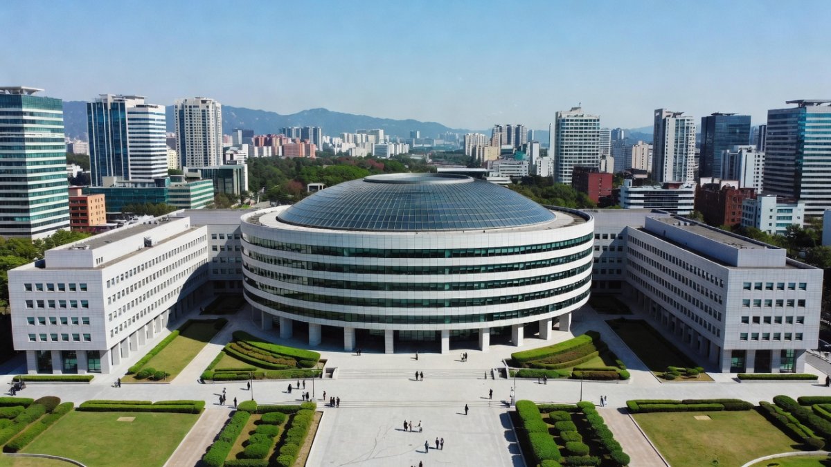 National Assembly building in Seoul