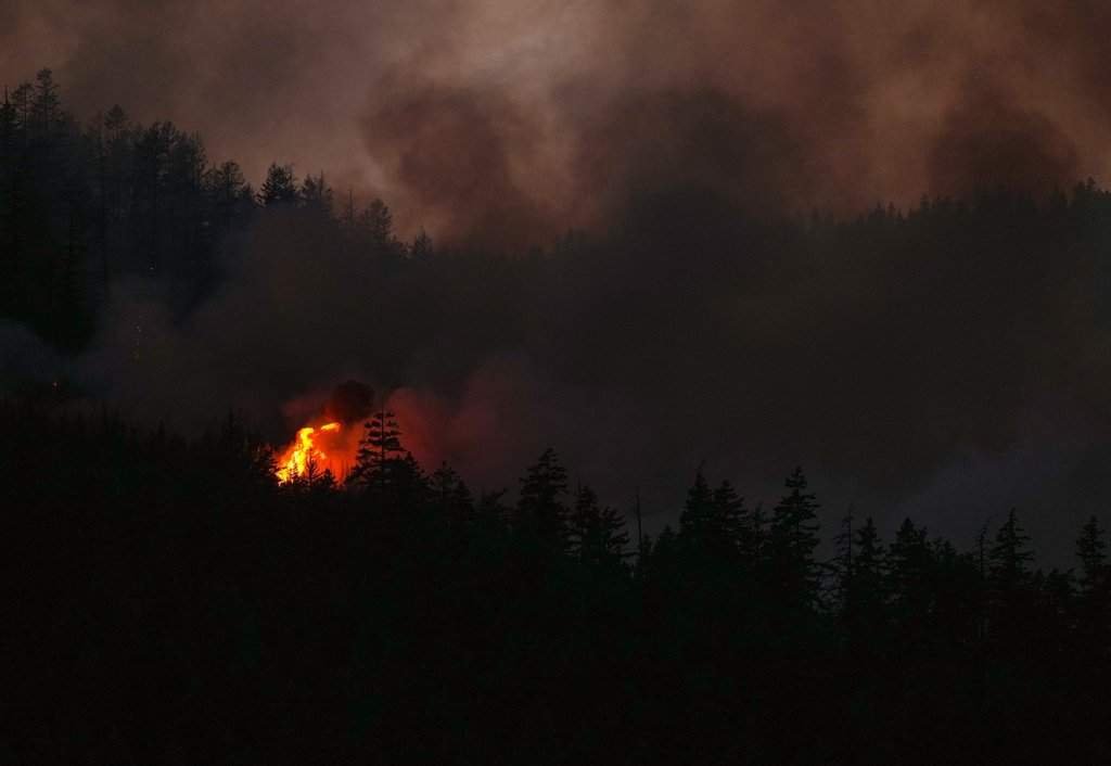 B.C. Wildfire Tally Surges Past 100 After Lightning Strikes