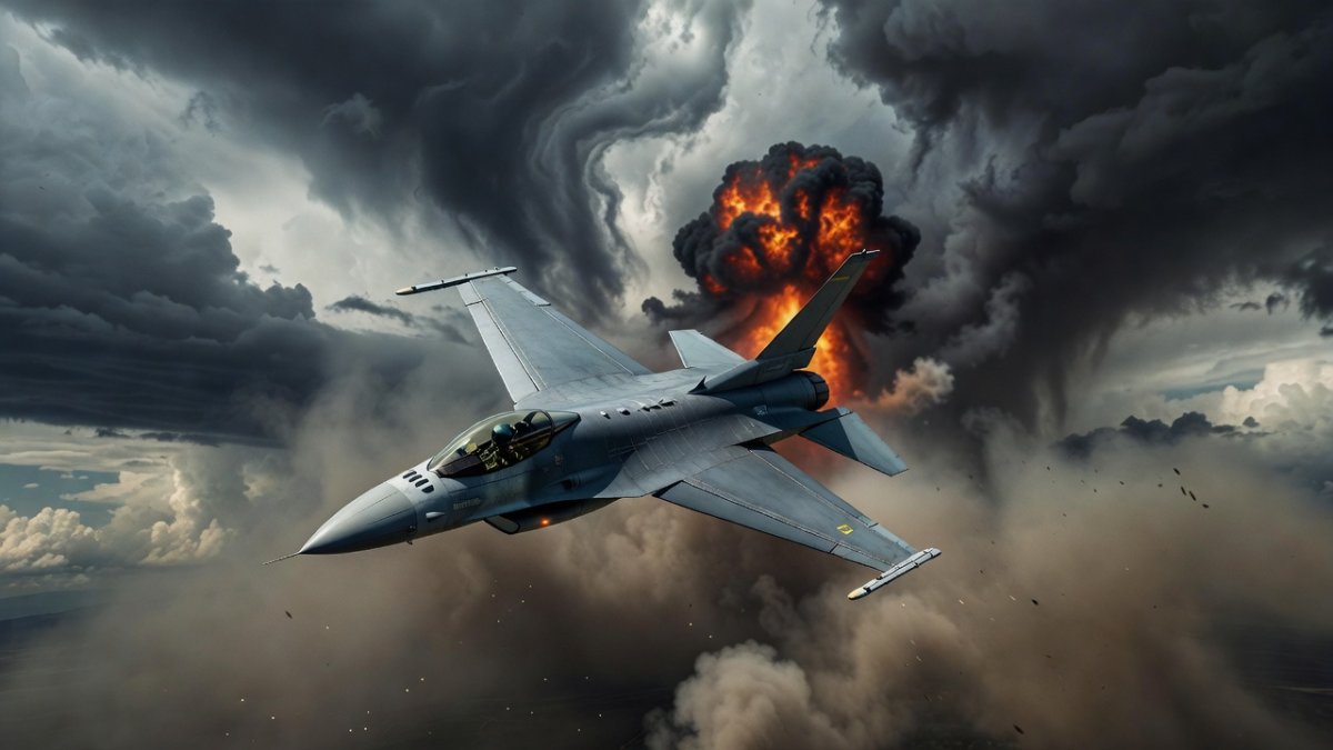 Ukrainian F 16 Downs Russian Su 35 First Kill