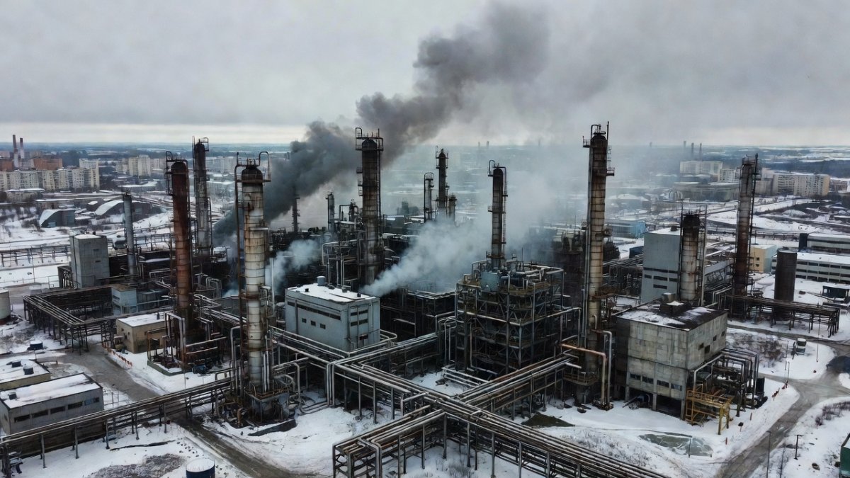 Ukraine Drone Strike Hits Omsk Oil Refinery Deep in Siberia