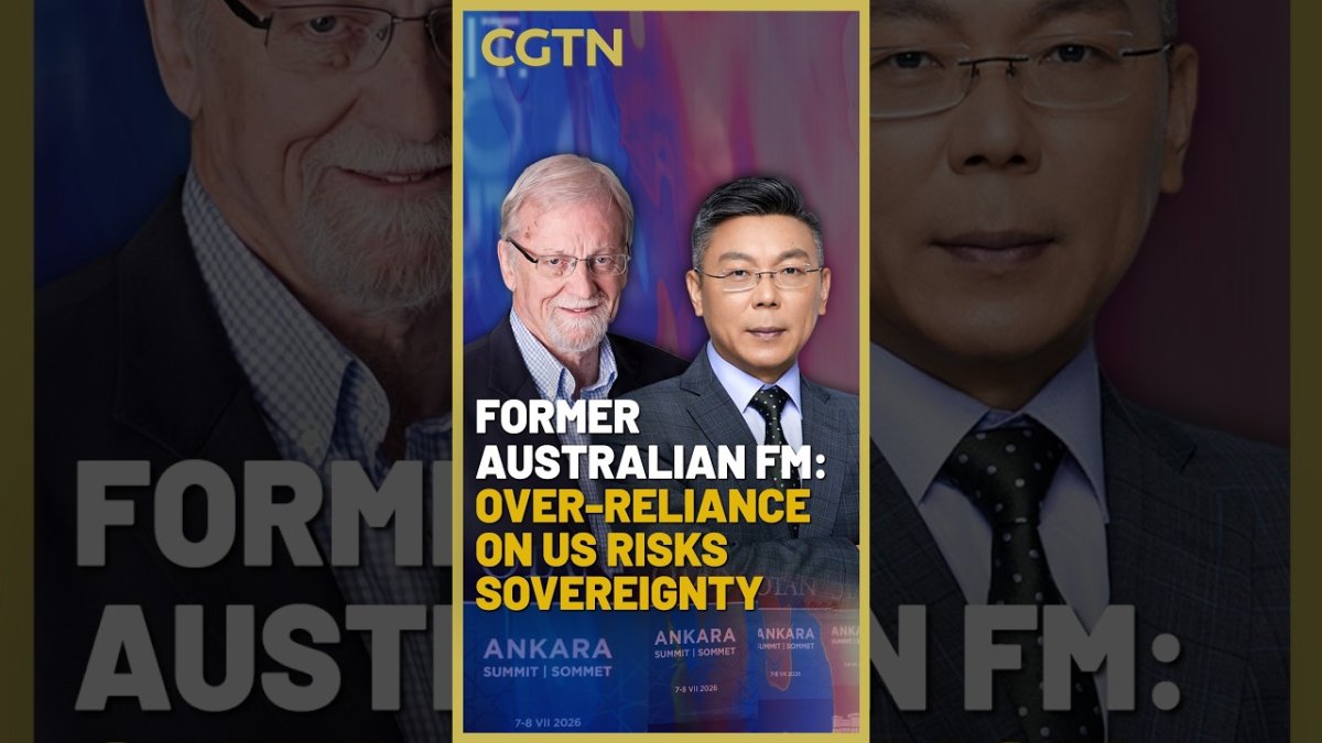 CGTN interview thumbnail - Former Australian FM on sovereignty