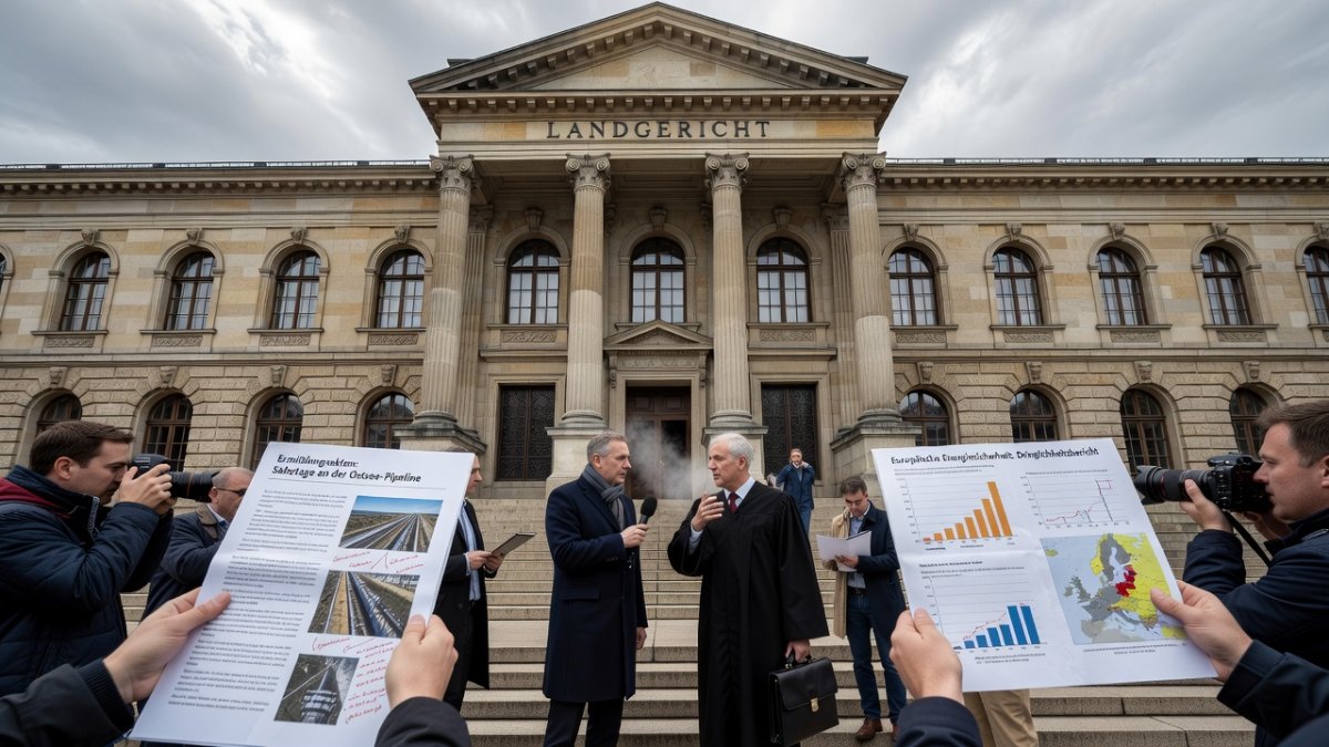 German court building, legal proceedings in the Nord Stream case