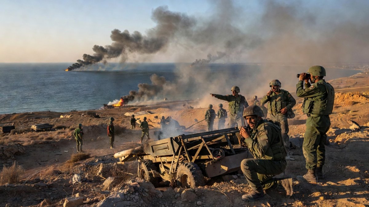 U.S. Strikes Iran in Two Waves as Tehran Declares 'Existential War' — Strait of Hormuz Crisis Deepens
