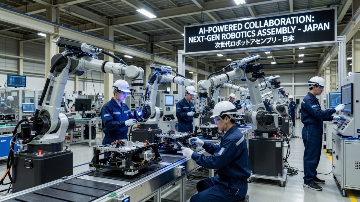 Japan Targets 10 Million AI Robots by 2040