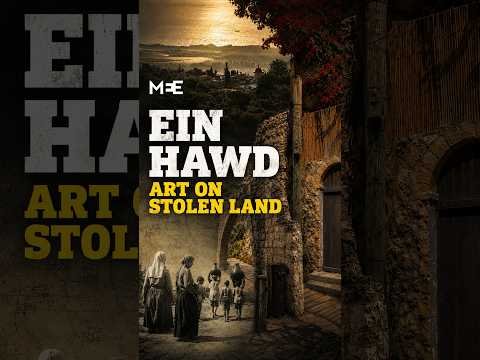 The stone houses of Ein Hawd, a Palestinian village on Mount Carmel that was ethnically cleansed during the 1948 Nakba