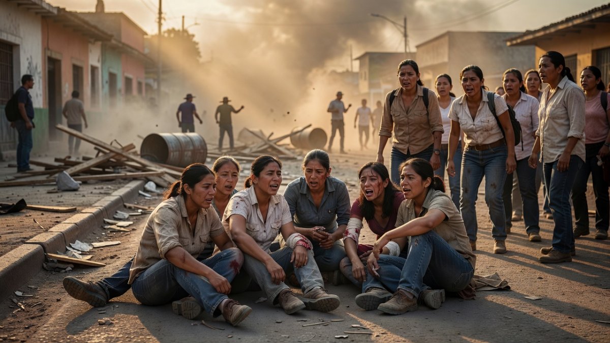 16 striking teachers injured after town leaders attack blockade in Oaxaca