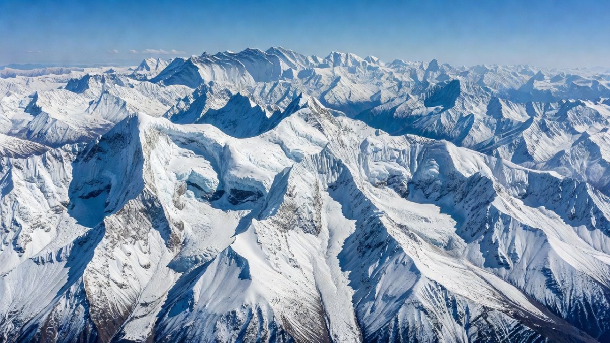 Himalayas warming Jammu Kashmir