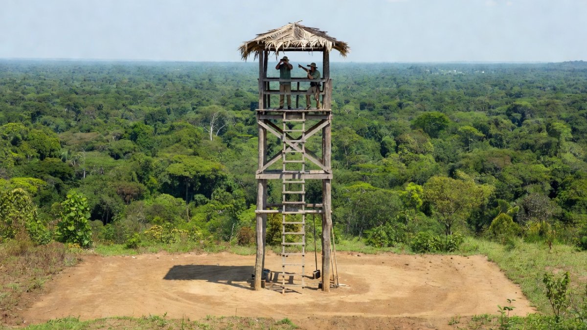 Indigenous territory monitoring deforestation