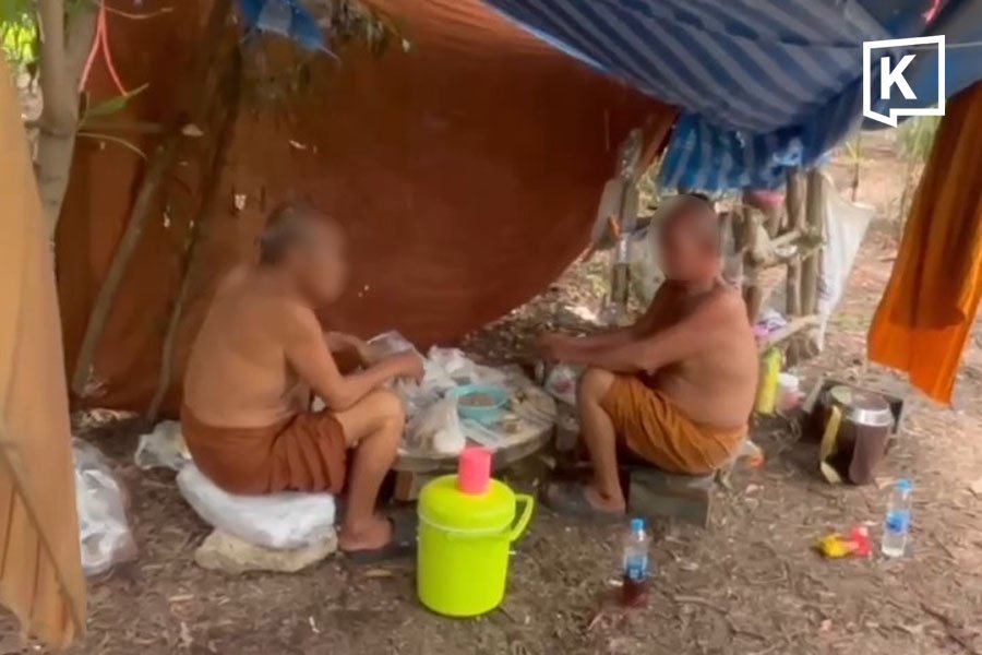 Fake Monks Rearrested at Ayutthaya Rice-Field Camp