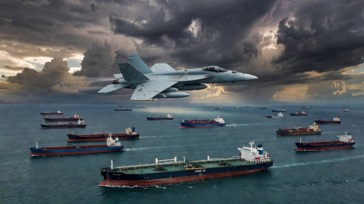 US Bombs Iran After Ship Attacks in Strait of Hormuz