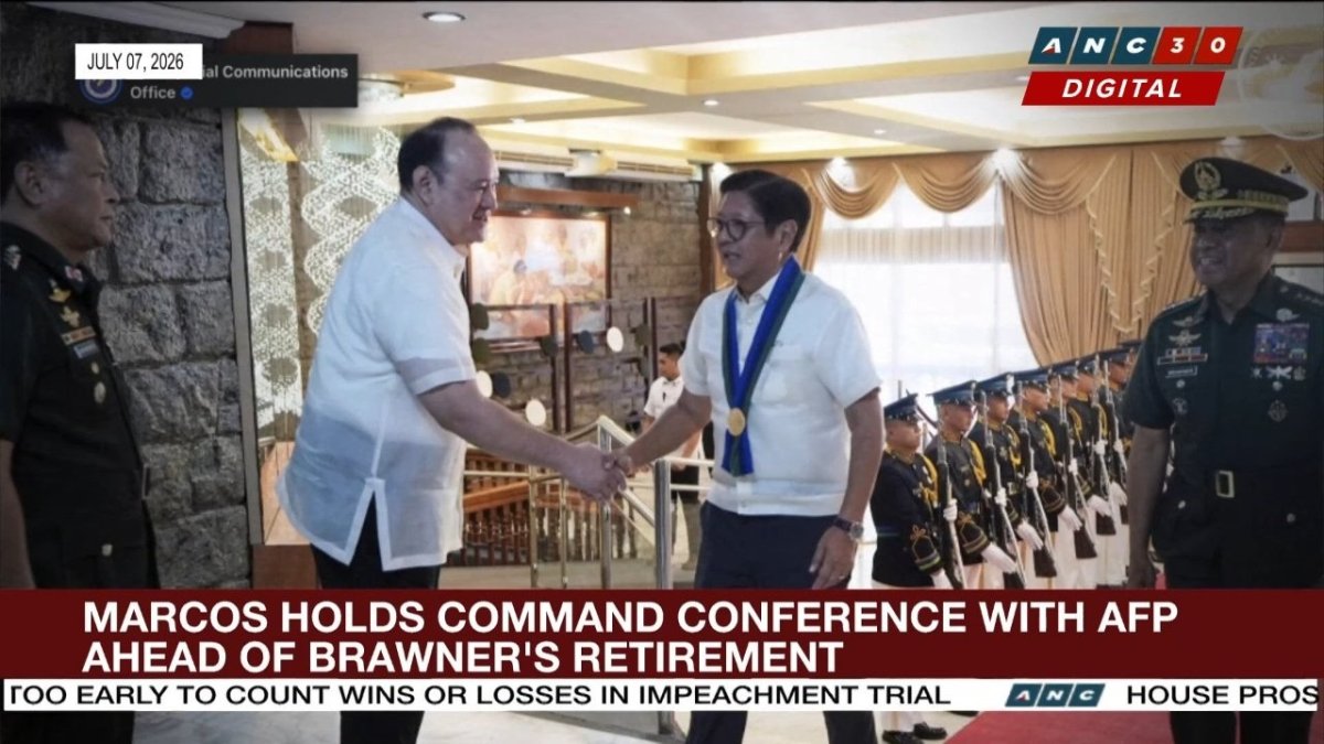 Marcos Leads AFP Command Conference as Brawner Nears Retirement — West Philippine Sea Tensions in Focus