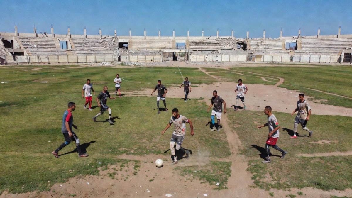 Gaza Amputees Stage Mock World Cup Final for Spain