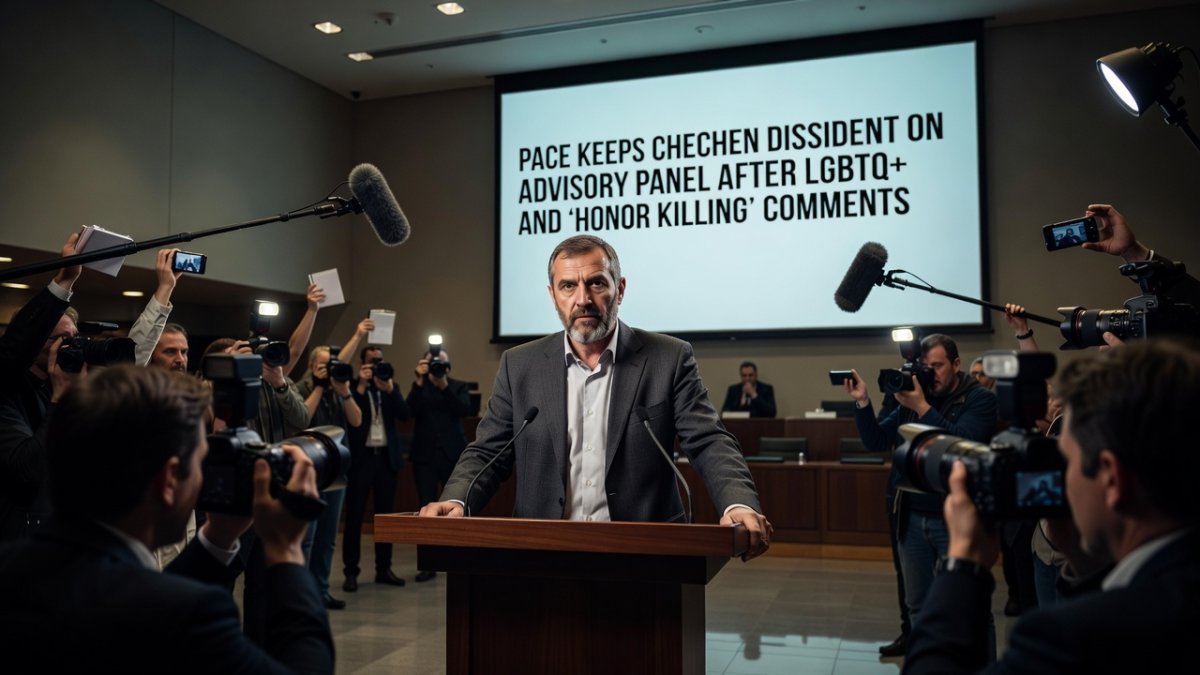 PACE Keeps Chechen Dissident on Advisory Panel After LGBTQ+ and ‘Honor Killing’ Comments