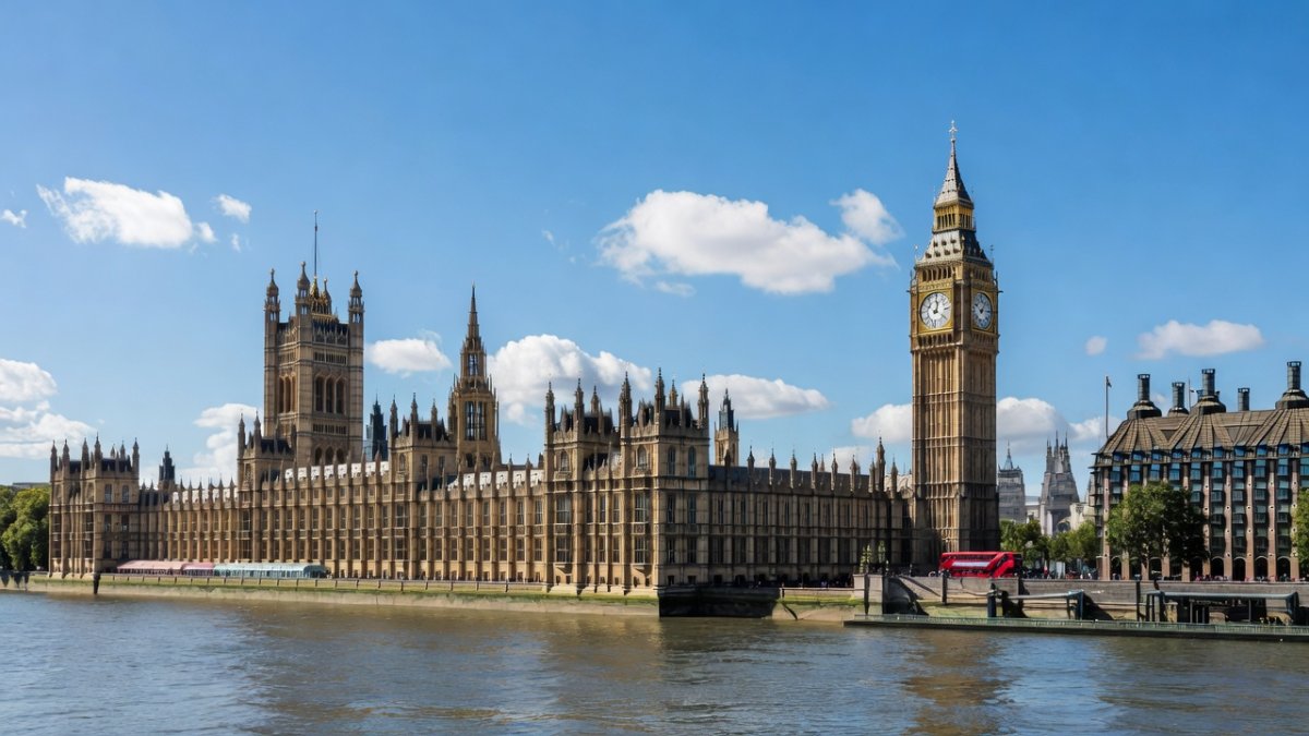 UK Parliament buildings at Westminster where the handgun ban was legislated