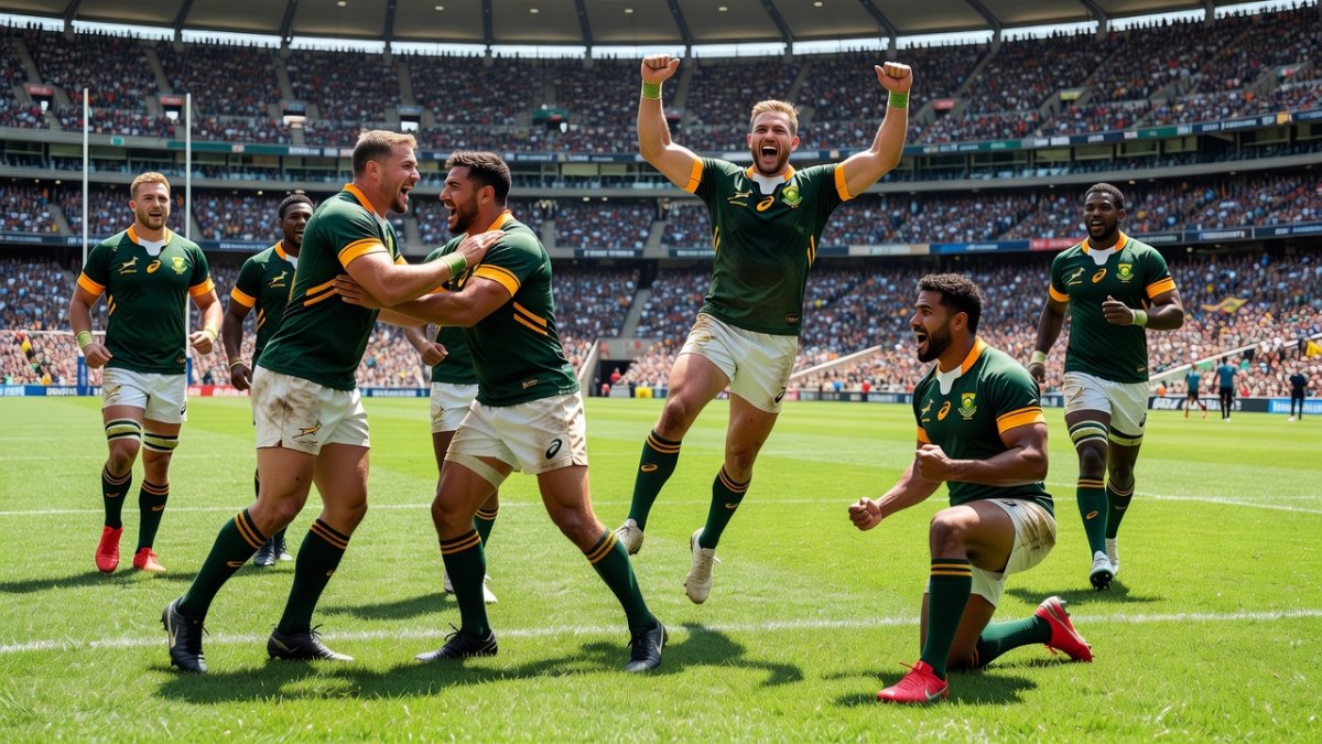 Springboks Beat England 45-21 in Nations Championship Opener