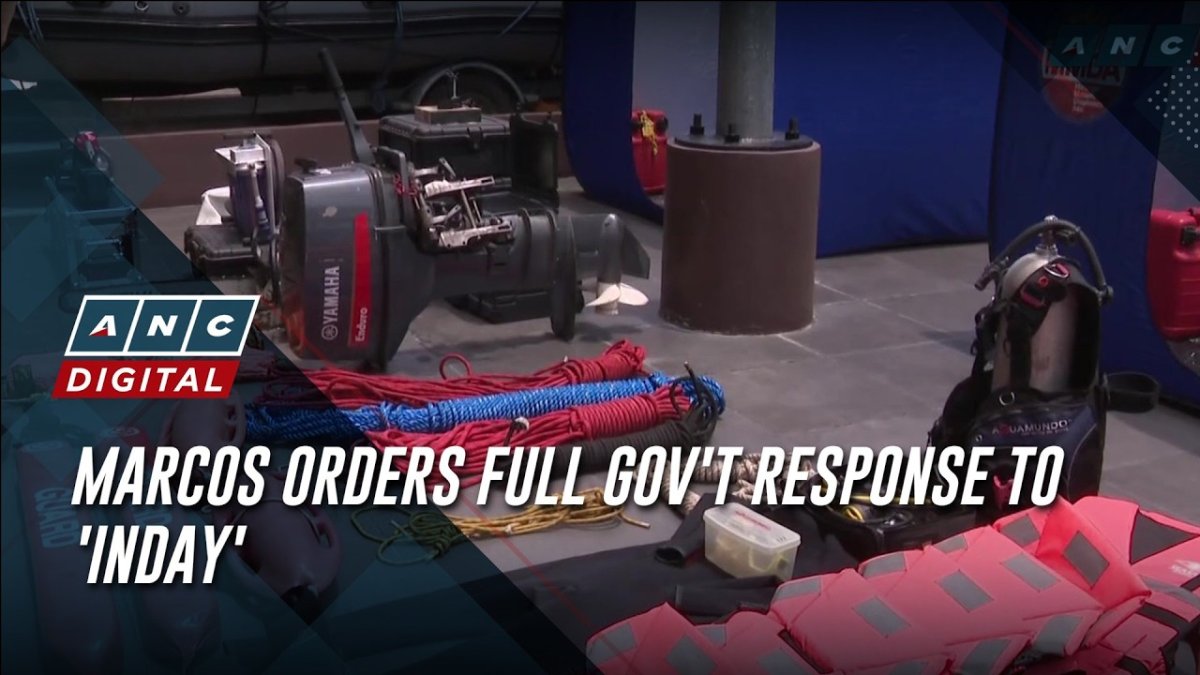 Marcos Orders Full Government Response as Super Typhoon Inday Hits Luzon