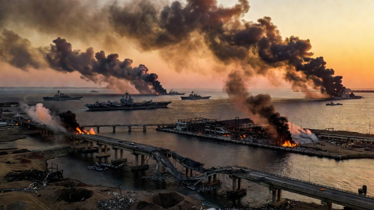 US-Iran Escalation Enters Sixth Night as Strait of Hormuz Remains Closed