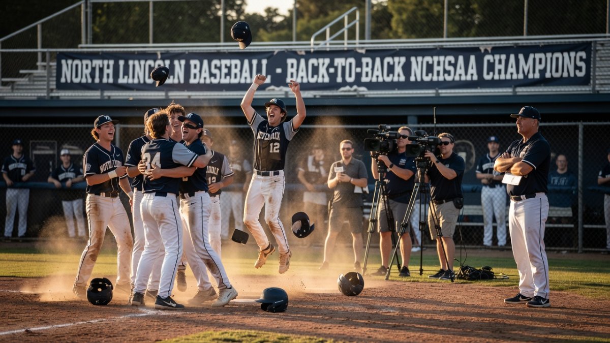 North Lincoln baseball wins back-to-back NCHSAA titles. Here's how