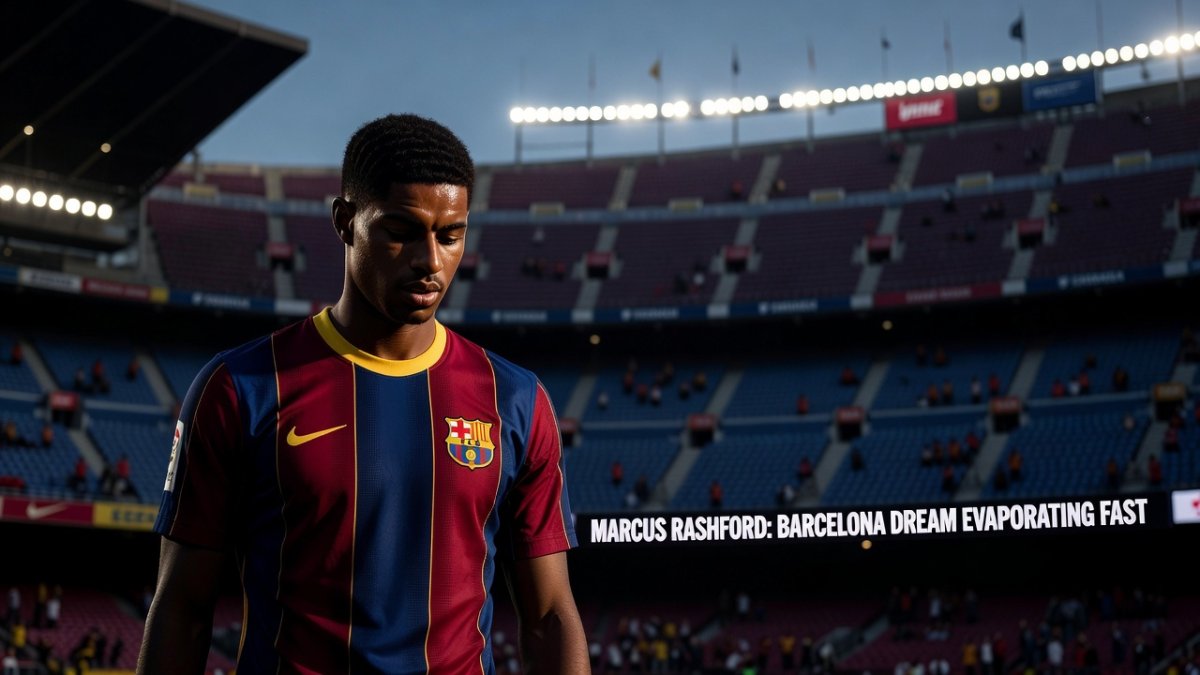 Marcus Rashford: Barcelona dream evaporating fast