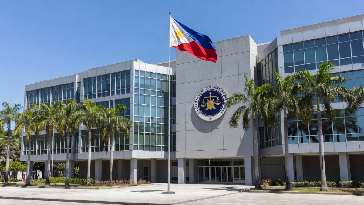 The Sandiganbayan building in Quezon City, the anti-graft court handling the Marcoleta plunder case