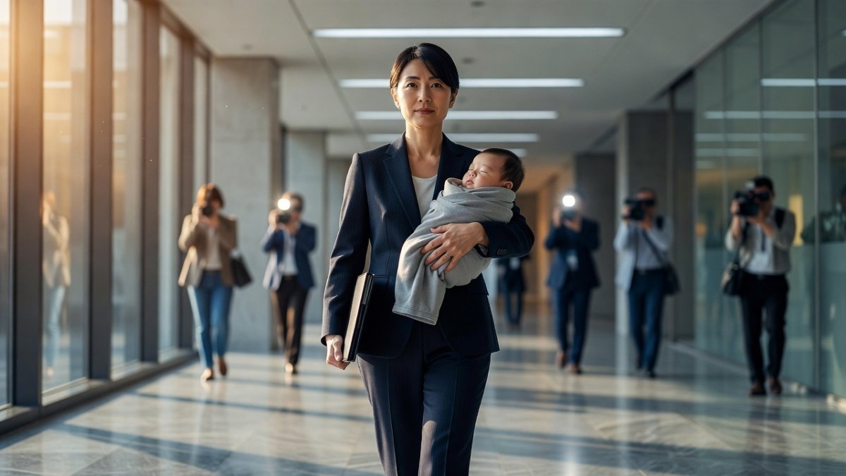 Meet the Japanese mayor seeking to normalize maternity leave in public office