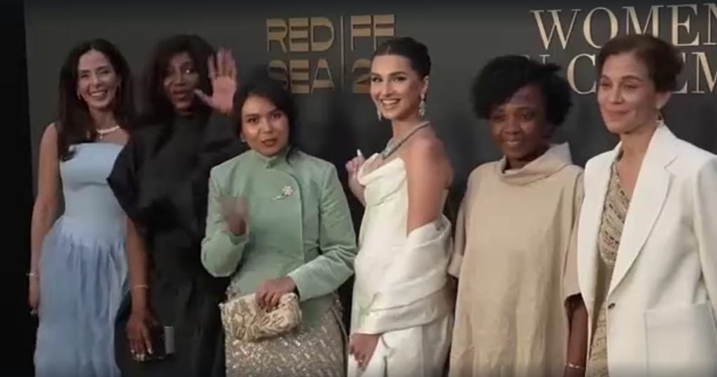 Genevieve Nnaji at the Red Sea Film Foundation Women in Cinema gala during Cannes 2026