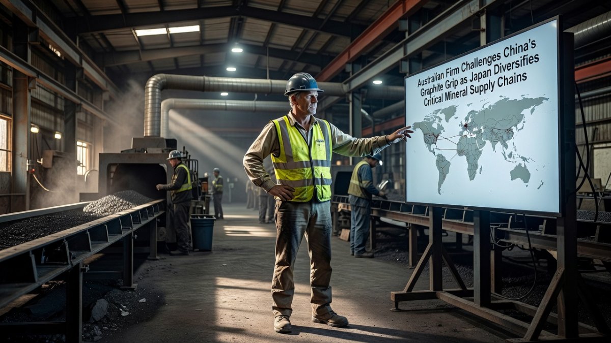Australian Firm Challenges China's Graphite Grip as Japan Diversifies Critical Mineral Supply Chains