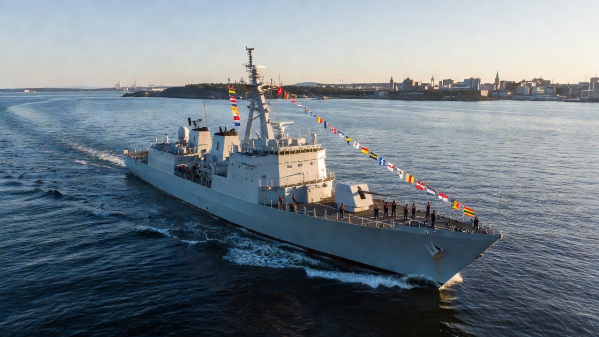 Canadian Frigate HMCS Ville de Quebec Departs for NATO Mission