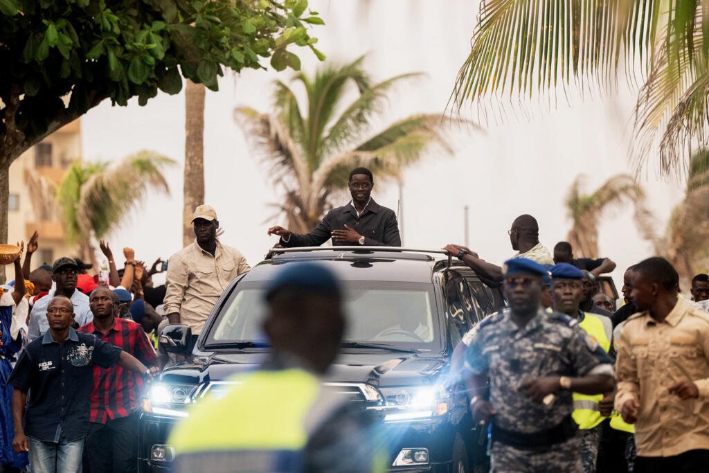 Supporters at the launch of President Faye's Kiiraay party in Dakar