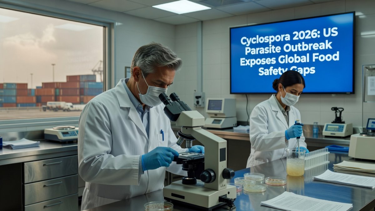 Cyclospora 2026: US Parasite Outbreak Exposes Global Food Safety Gaps
