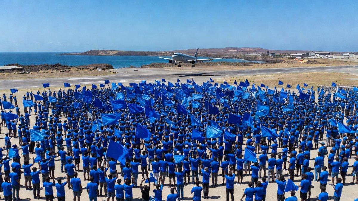 Cape Verde Homecoming: Blue Sharks Celebrate Historic World Cup Run