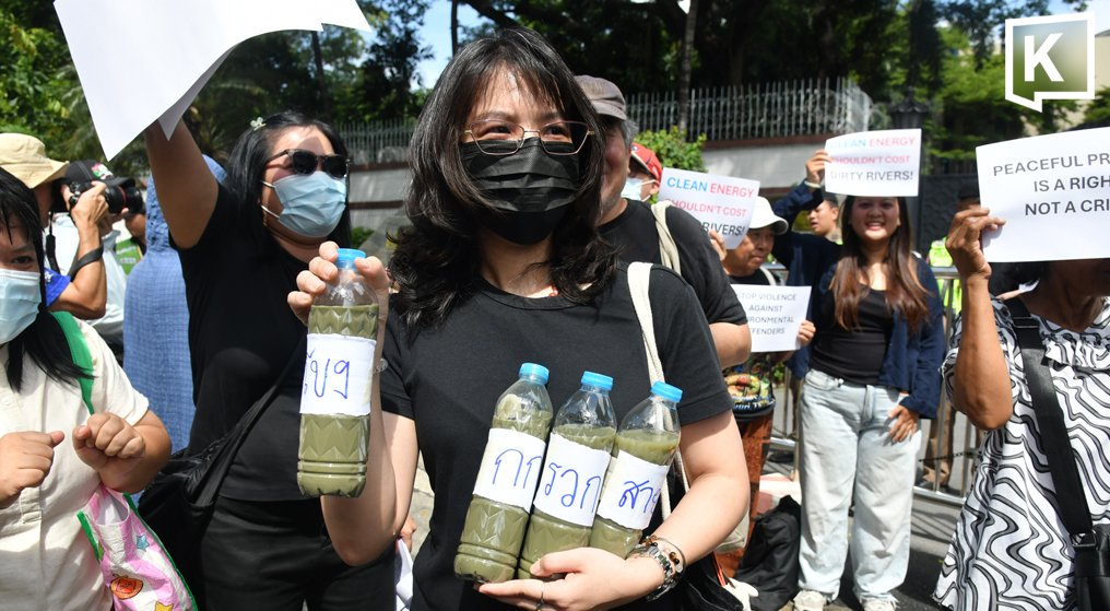 Thai Activists Rally at Chinese Embassy Over Mekong River Pollution