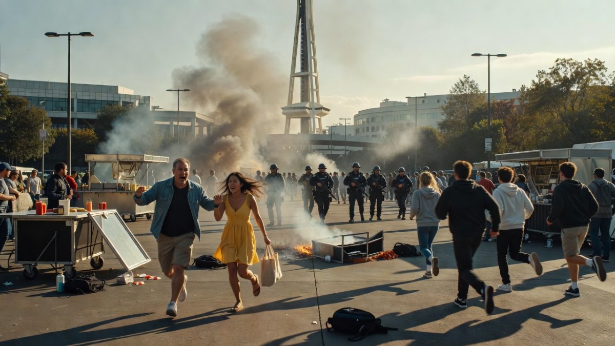 Seattle Center Erupts in Chaos as Active Shooter Strikes Bite of Seattle Festival