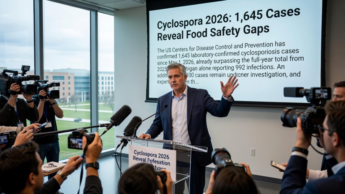 Cyclospora 2026: 1,645 Cases Reveal Food Safety Gaps