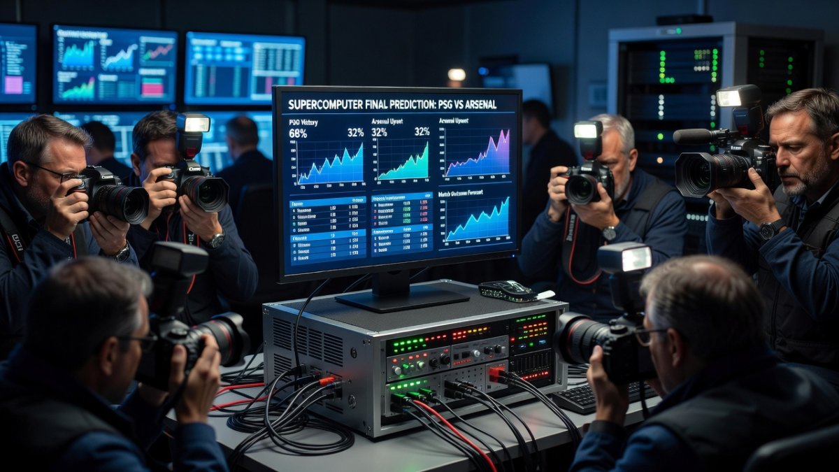 Champions League final: Supercomputer makes final prediction ahead of PSG vs Arsenal clash