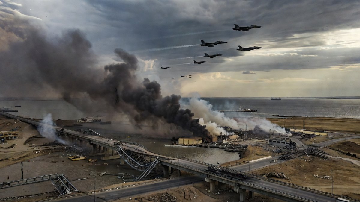 War With Iran Escalates: US Hits Airports, Bridges, and Railways on Sixth Night of Strikes