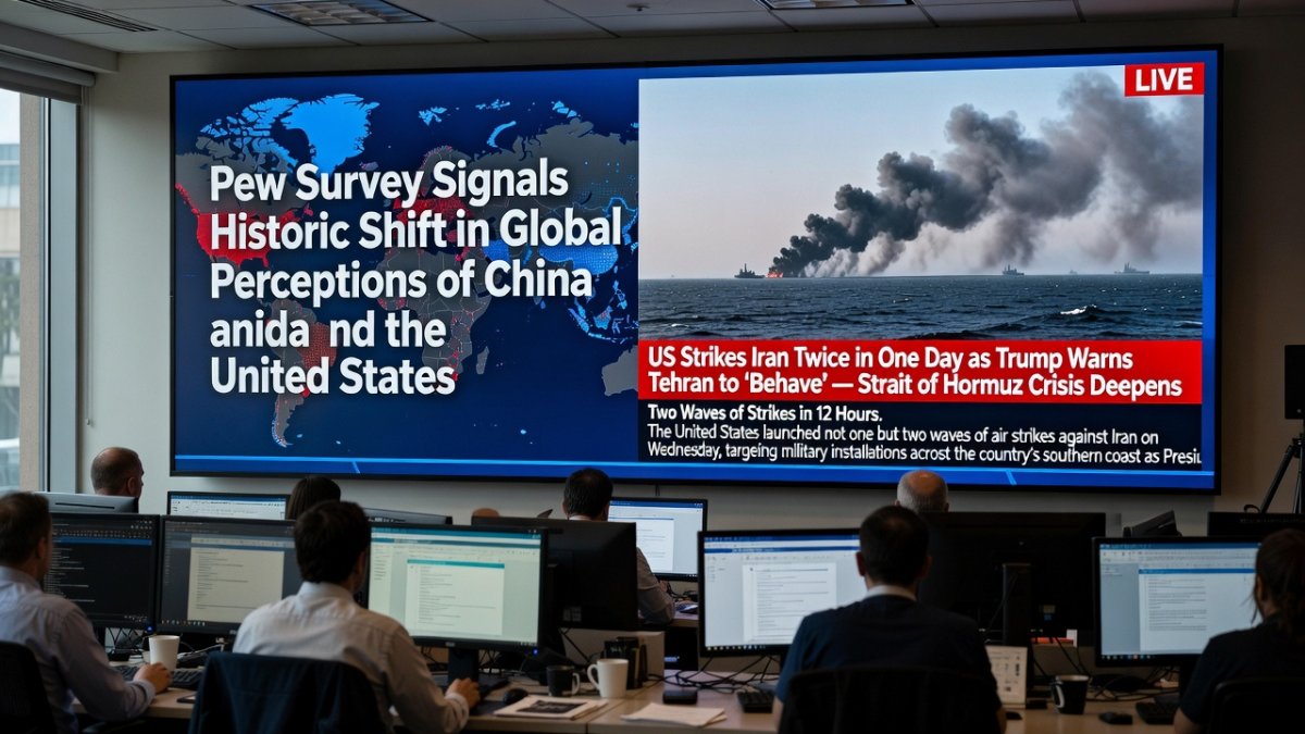 Pew Survey Signals Historic Shift in Global Perceptions of China and the United States