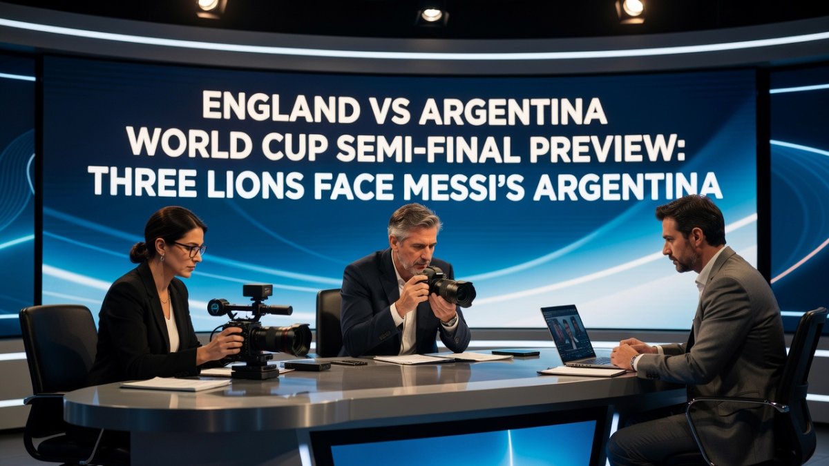 England vs Argentina World Cup Semi-Final Preview: Three Lions Face Messi’s Argentina