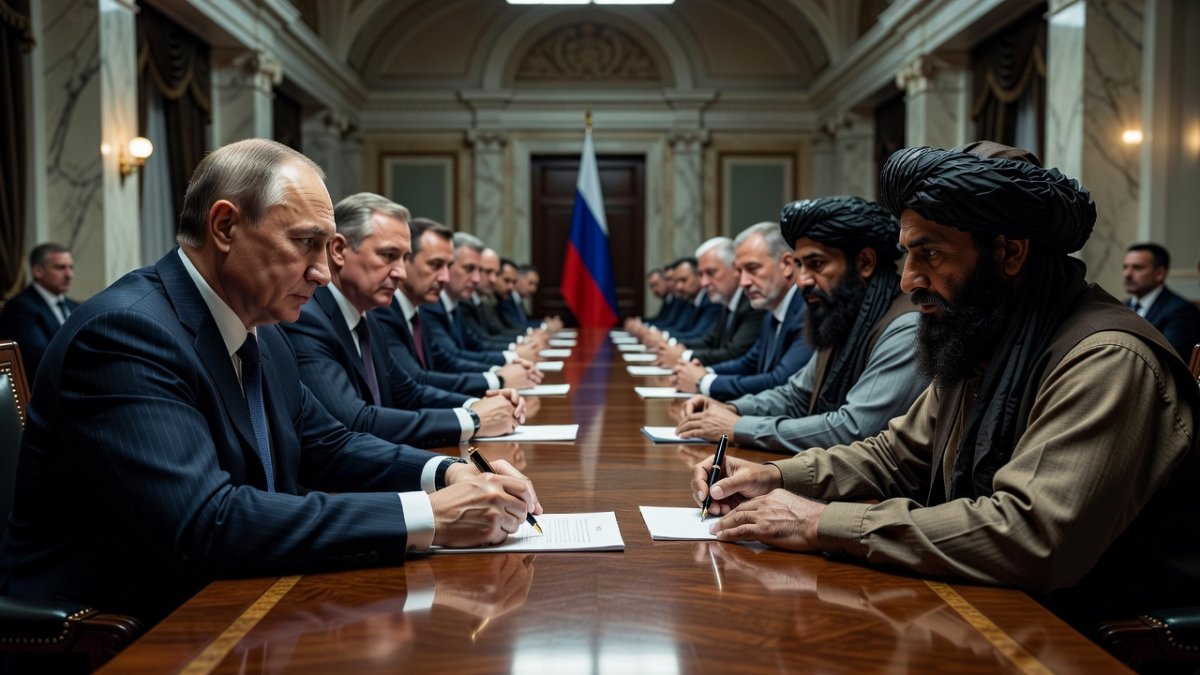 Moscow Signs Military Partnership With the Taliban