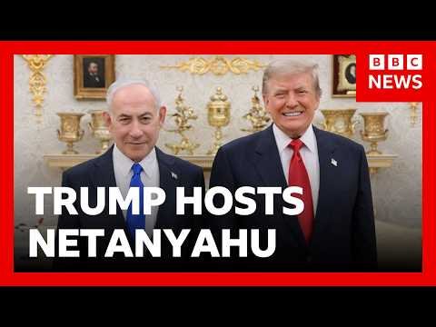 Protesters outside the White House during Netanyahu visit, Washington DC